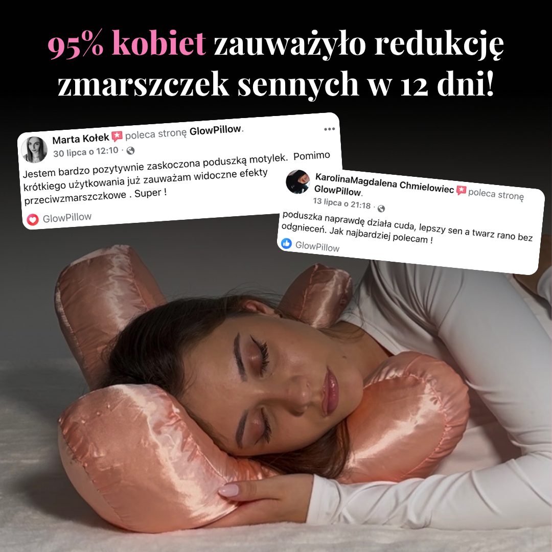 Poduszka przeciwzmarszczkowa satyna-bawełniana